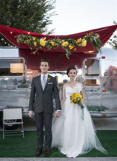 An Airstream Wedding Inspiration Shoot Handmaker Of Things
