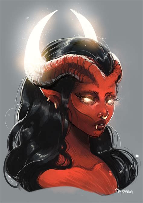 Myrmidia On Patreon Commissions CLOSED Myrmidia Twitter Dark Fantasy Art Demon Art