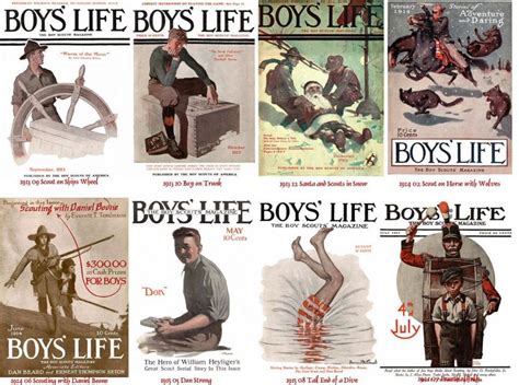 Happy Birthday To Bsa Legend Norman Rockwell Heads Up By Boys Life