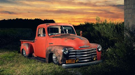 Chevy Trucks Wallpapers ~ Dually Truck K30 Chevrolet Red 1988 Pickup
