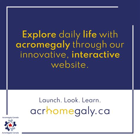 Acromegalycanada On Twitter We Are Thrilled To Announce The Launch