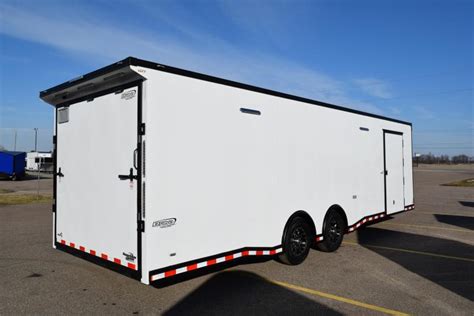 Bravo 28 Stp Enclosed Race Trailer Custom Enclosed And Open Trailers