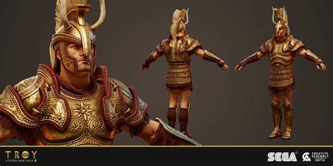 Achilles Achaeans And Aesthetics The Art Of Troy Total War