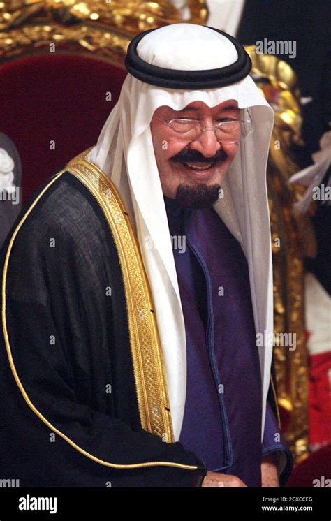 King Abdullah Of Saudi Arabia Attends The State Banquet At The