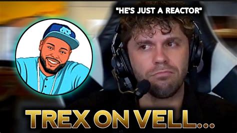 Trexcasts Reacts On Ask Vell Reacting To His Fear Clip Youtube