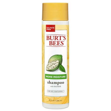 More Moisture Baobab Shampoo แชมพูสูตรผมนุ่มลื่นไม่ชี้ฟู : Burt's Bees