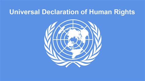 Universal Declaration Of Human Rights Freedom And Safety