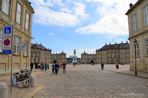 Changing Of The Danish Royal Guards And Amalienborg Palace