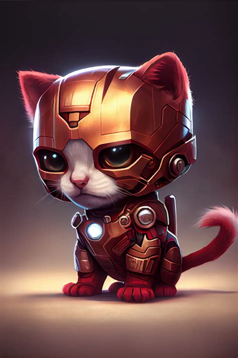 Marvel Character Ai Generated Wallpapers Tierbilder Lustige