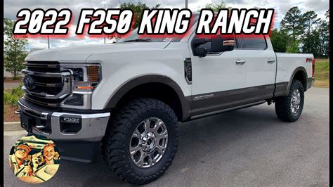 New 2022 Ford F250 King Ranch Tire Swapped Luxury Truck Of America