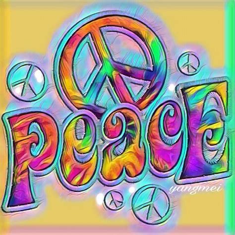 Peace Sign Art A Symbol Of Love And Harmony