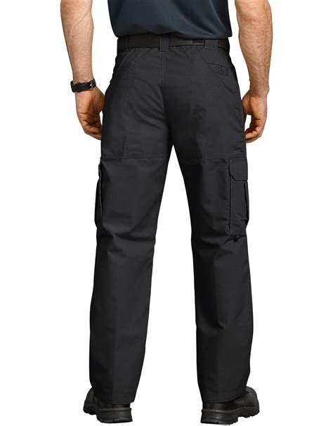 Tactical Relaxed Fit Straight Leg Lightweight Ripstop Pants Mens