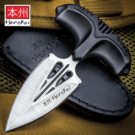 Honshu Small Covert Defense Push Dagger And Sheath