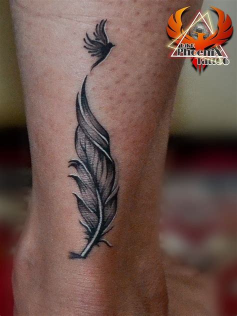 Feather Bird Tattoo Ideas