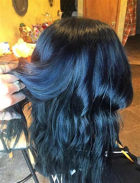 35 Perfect Blue Black Hair Color Ideas For A Bold Look Hood Mwr