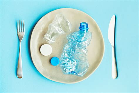 Infographic Humans Eating Plastic