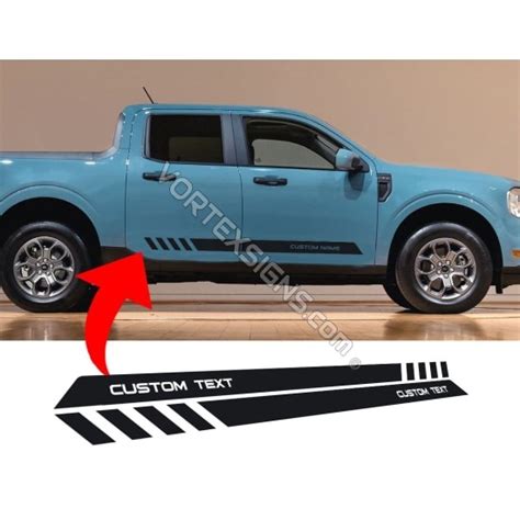 Sale Ford Maverick Door Body Stripes Decal Sticker Graphics