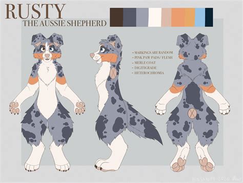 Fursuit Ref Sheet Free Pin On D A D References