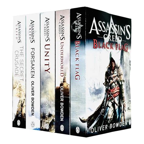 Assassins Creed Series 2 Collection 5 Books Set By Oliver Bowden The