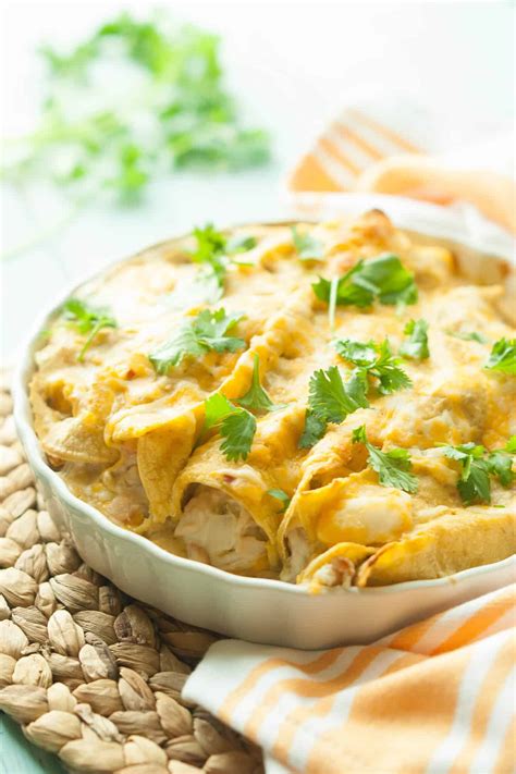 Gluten Free Cream Cheese Chicken Enchiladas Recipe Video My Natural