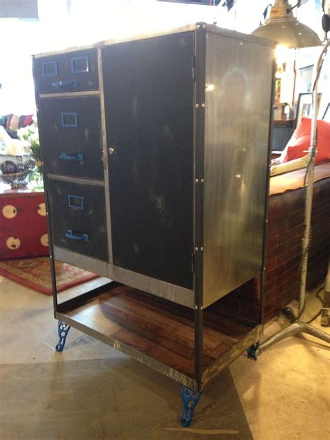 When purchased used they offer affordable. repurposed cole steel file cabinet by rogue decor co ...
