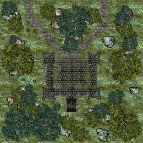 17 Best Images About Wilderness Battlemaps With Buildings On Pinterest