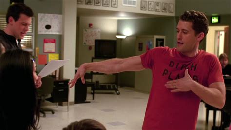 Auscaps Matthew Morrison Shirtless In Glee 1 02 Showmance