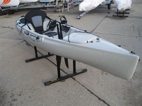 Used 2014 Hobie Mirage Pedal Kayak Revolution 11 Dune Color For Sale