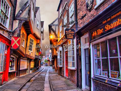 44 The Shambles York Hdr By Colin Williams Photography Redbubble
