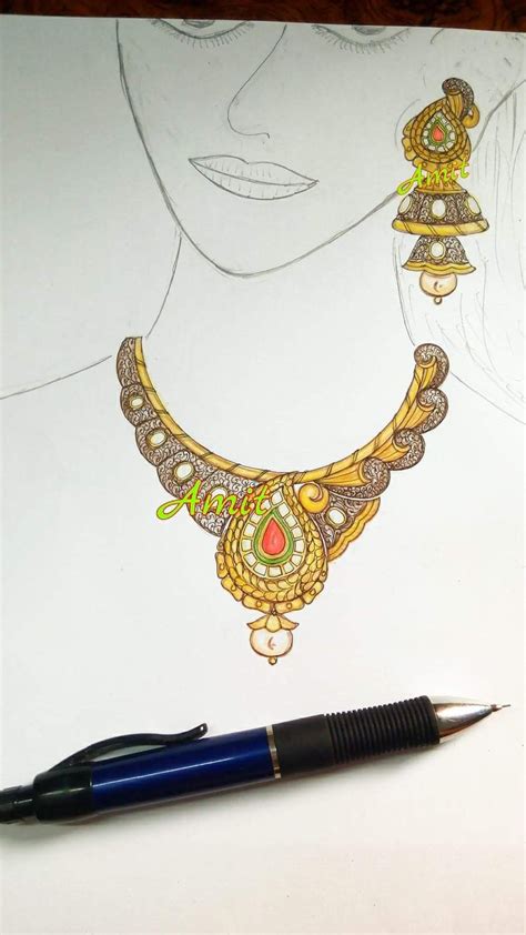 Sketch Jewellery Jewellery Sketches Jewelry Illustration Art