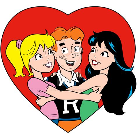 Archie Betty And Veronica Love Triangle By Famousmari5 On Deviantart
