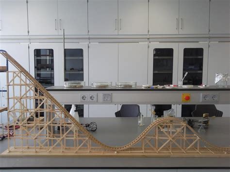 Wooden Roller Coaster Model Engelsenglish 9 Steps With Pictures