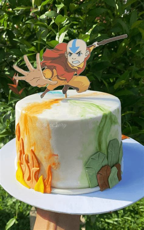 Avatar The Last Airbender Birthday Cake Ideas Images Pictures