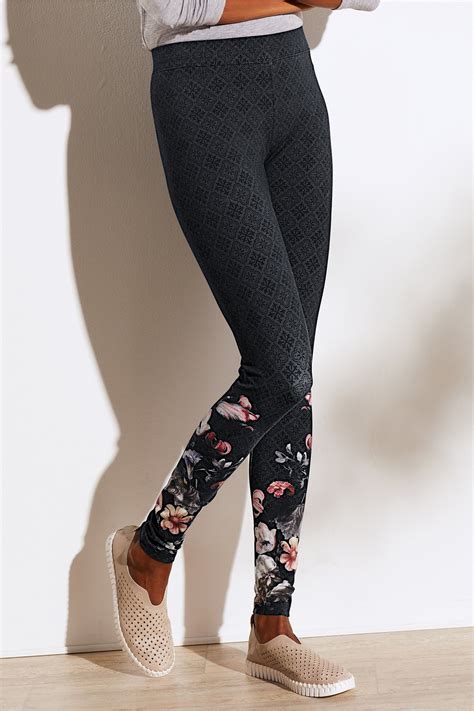 Have To Have Printed Leggings Soft Surroundings