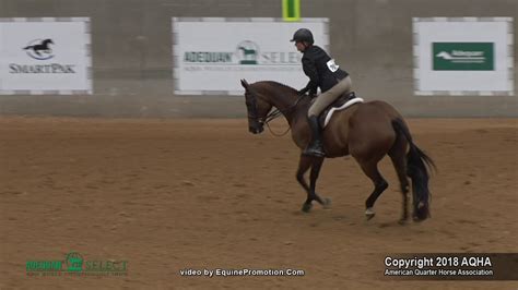 Captivate The Crowd Ridden By Kathy K Carpenter 2018 Aqha Select World