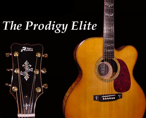 The Prodigy Elite Acoustic Guitar 6 And 7 String Flattop Acoustic Guitars