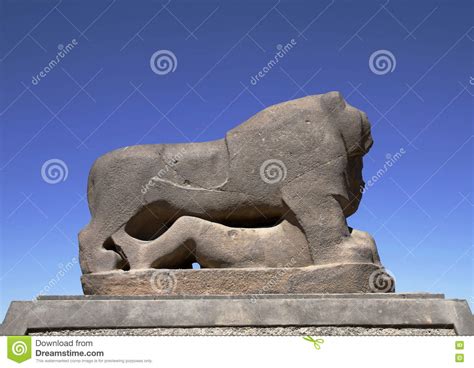 The Lion Of Babylon Stock Image Image Of Historical
