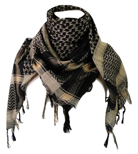 Buy Tapp Collections Mens Shemagh Head Neck Scarf Blackcamel 42 X