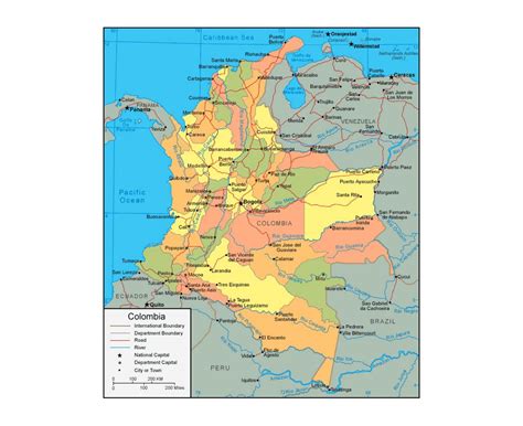 Maps Of Colombia Collection Of Maps Of Colombia South America