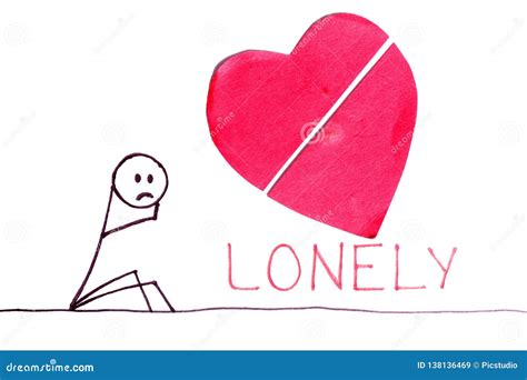 Lonely Stock Illustration Illustration Of Shot Message 138136469