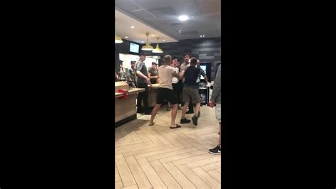 Mcdonalds Manager Fights With Customer Youtube