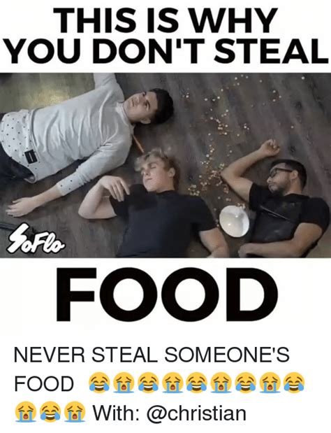 This Is Why You Dont Steal Food Never Steal Someones Food⠀ 😂😭😂😭😂😭😂😭😂😭
