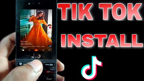 How To Download Tik Tok In Jio Phone How To Install Tik Tok In Jio