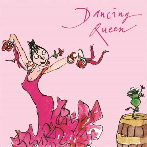 Try dragging an image to the search box. Quentin Blake Dancing Queen Happy Birthday Greeting Card ...