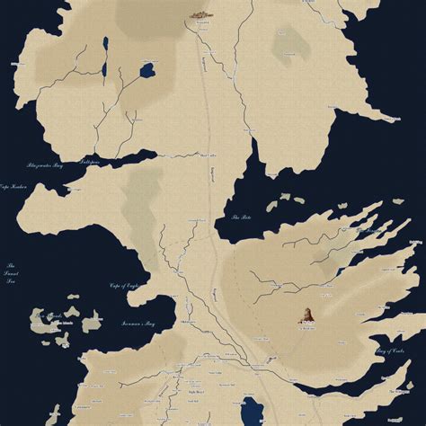 Westeros Map — Mapny