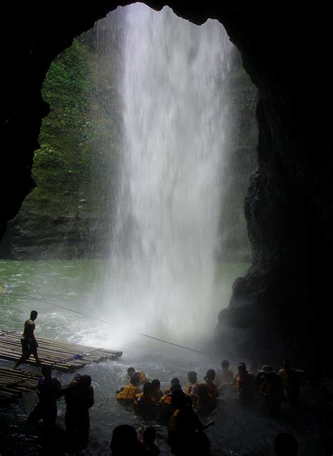 Amazing Waterfall Cave Photo