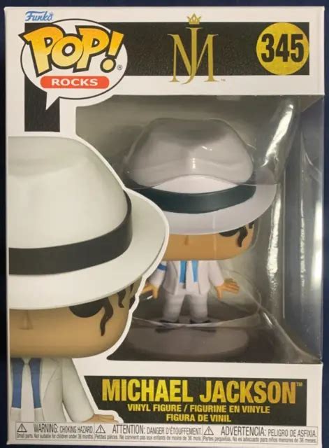 Funko Pop Rocks Michael Jackson Smooth Criminal 345 Vinyl Figure With