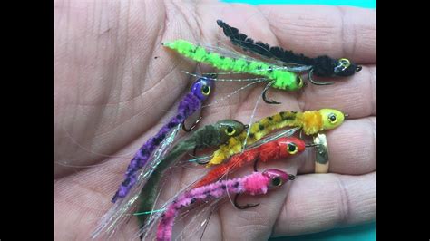 Fly Tying Slab Crappie Hyperactive Minnow Fly Tying Fly Fishing