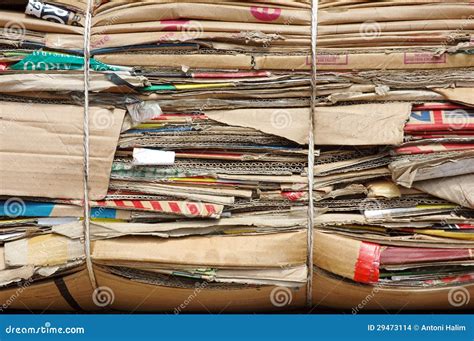 Old Cardboard Boxes Stock Photo Image Of Pulp Cardboard 29473114