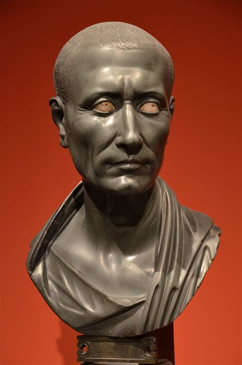 Posthumous Bust Of Caesar Illustration World History Encyclopedia